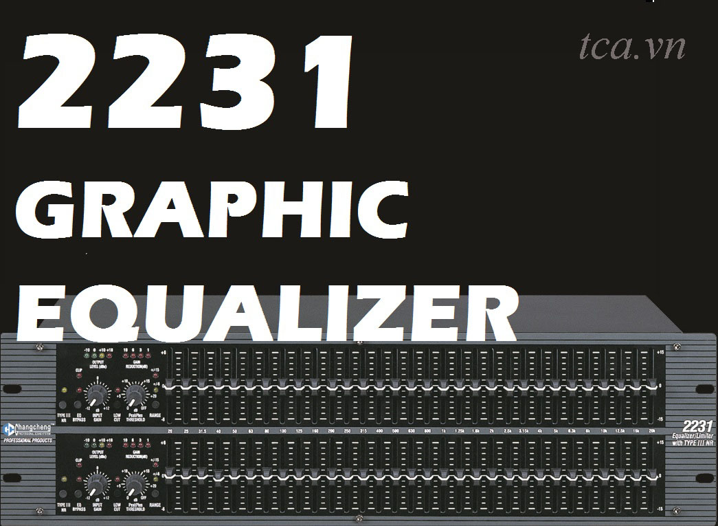 Equalizer 2231 DBX, Equalizer 2231, Equalizer 2231, MUA Equalizer 2231 DBX
