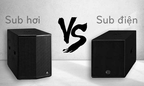 So sánh loa Sub hơi và loa Sub điện: Nên mua loại nào cho dàn karaoke của gia đình?