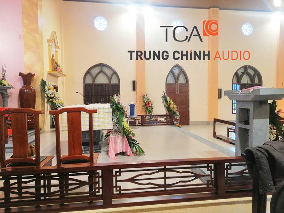 Tư vấn lắp đặt âm thanh sân khấu hội trường cho nhà thờ tại tỉnh Nam Định