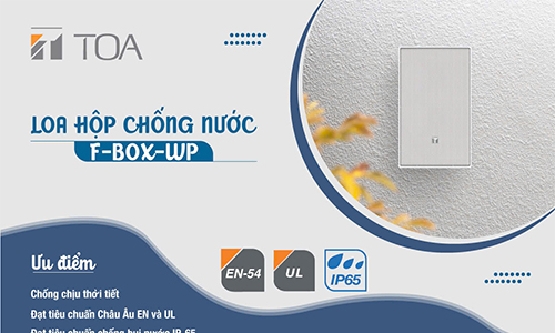 LOA HỘP CAO CẤP LẮP ĐẶT NGOÀI TRỜI 