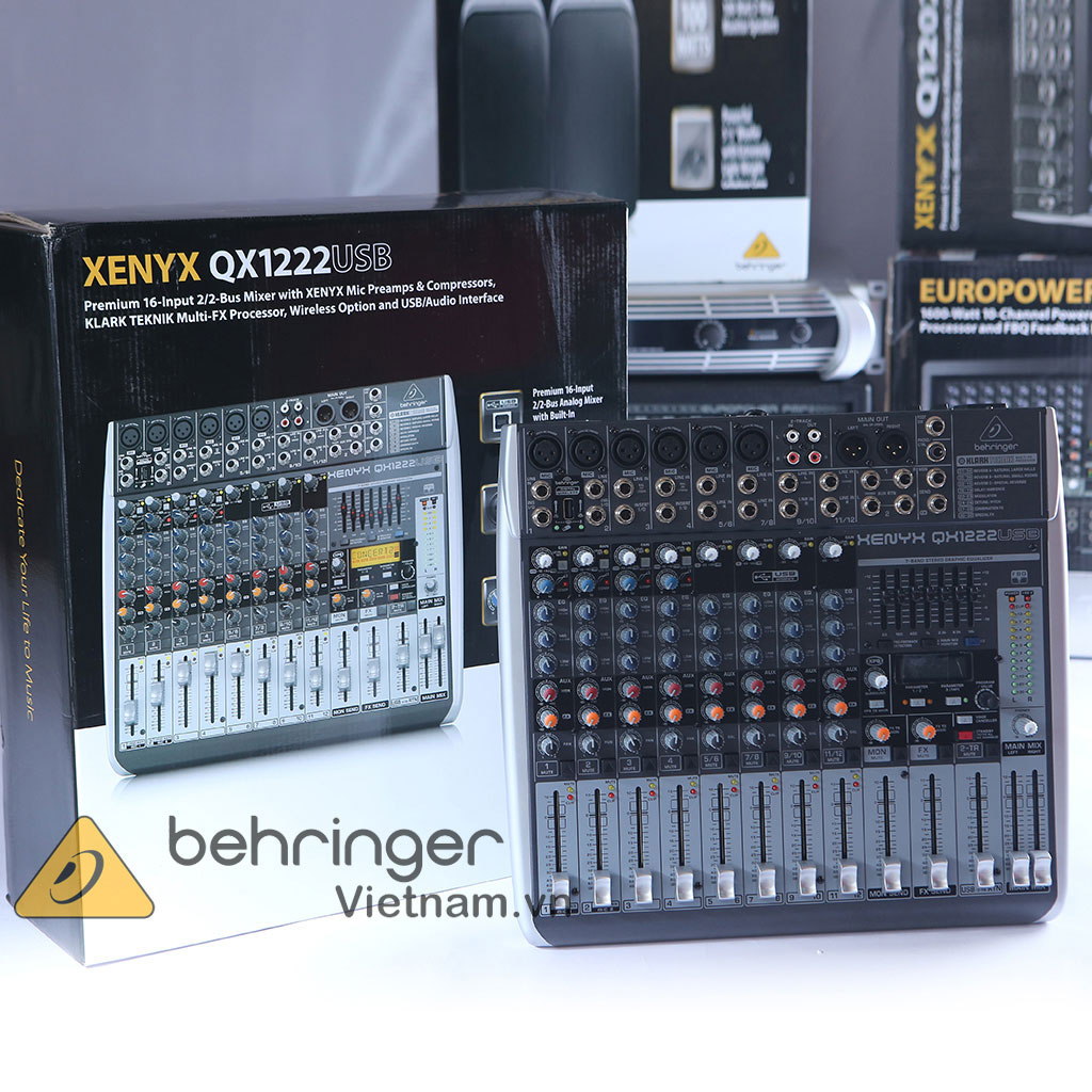 Behringer XYNYX: Mixer sân khấu, hội trường, karaoke