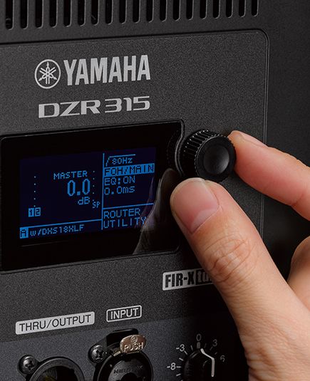 Yamaha DZR: Loa sân khấu, hội trường, karaoke