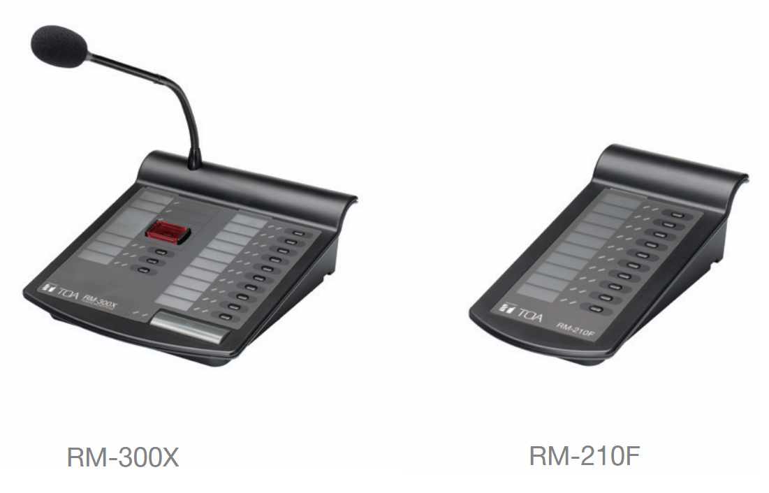 Micro chọn vùng từ xa RM-300X  / Bàn phím mở rộng RM-210F