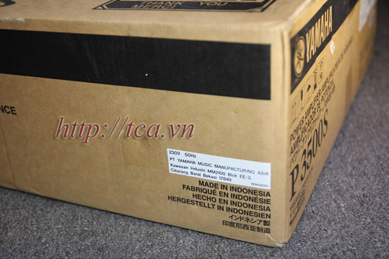 Power Amplifier Yamaha P3500S