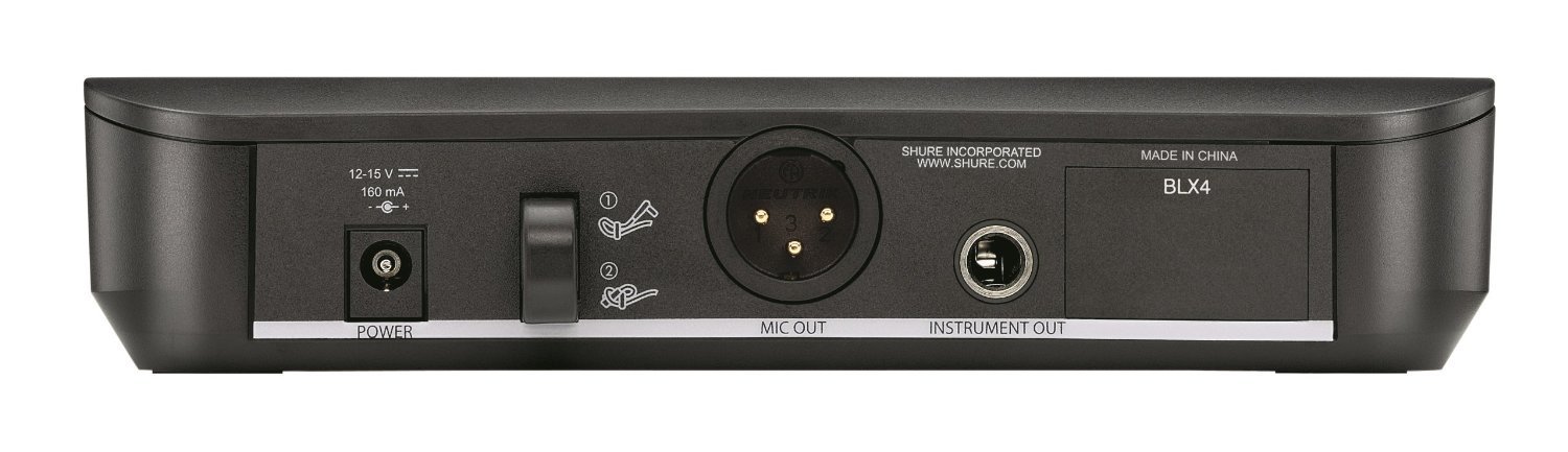 Shure BLX14A/PG185 : Bộ thu và phát kèm micro cài áo