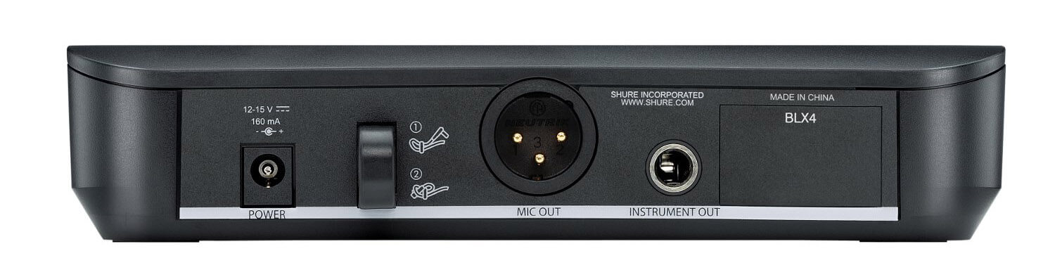 Shure BLX24A/B58 : Bộ thu và phát kèm micro không dây cầm tay
