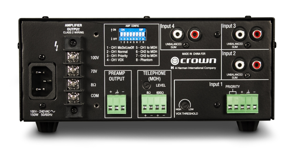 Crown 160MA : Bộ khuếch đại âm thanh