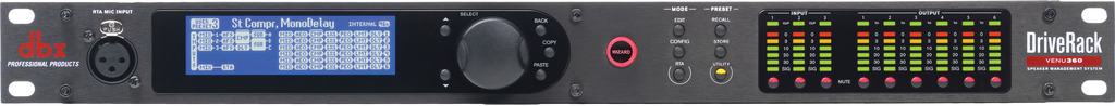 DBX Driverack VENU360 : Bộ xử lý tín hiệu âm thanh