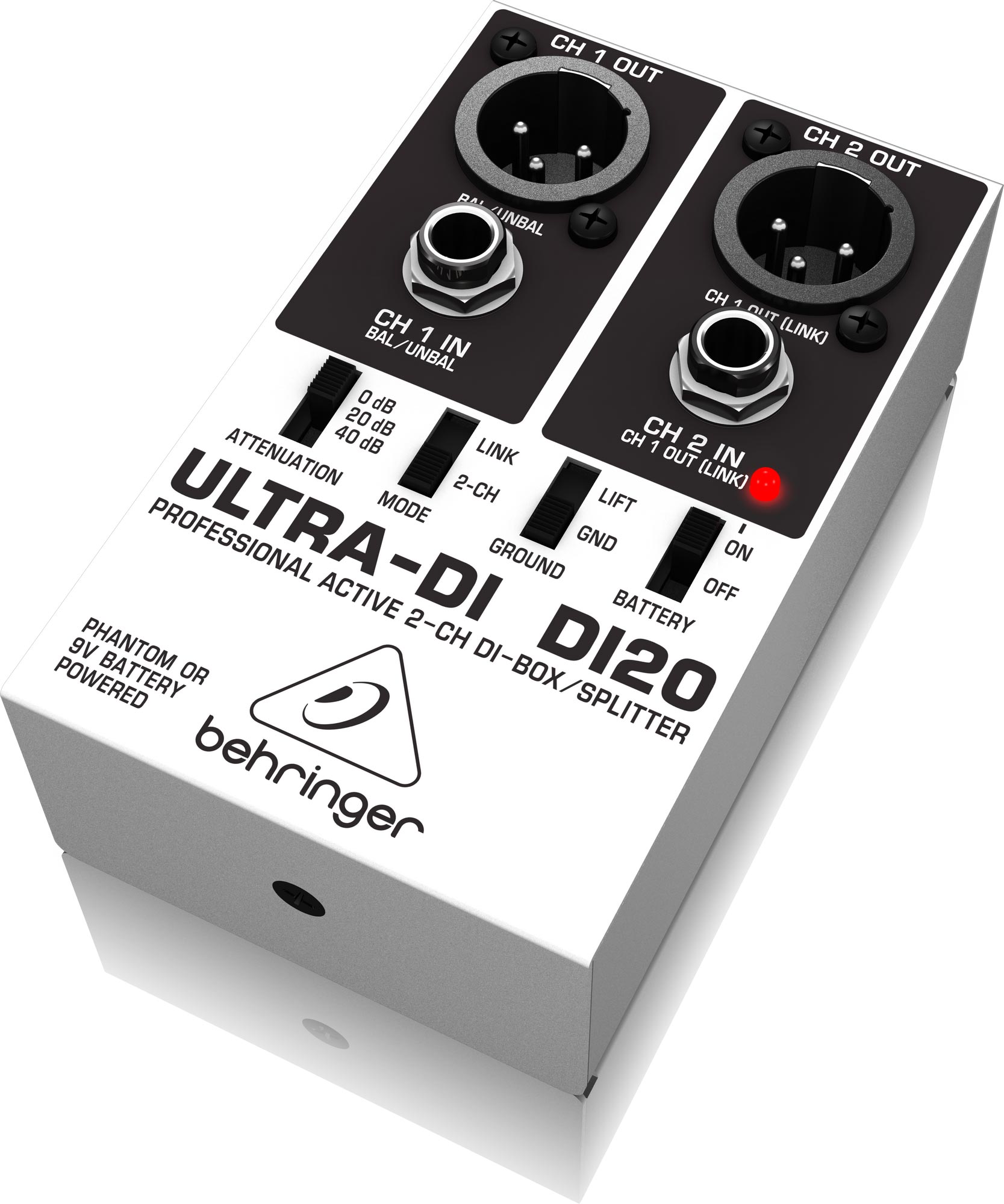 DI-Box/Splitter ULTRA-DI behringer DI20