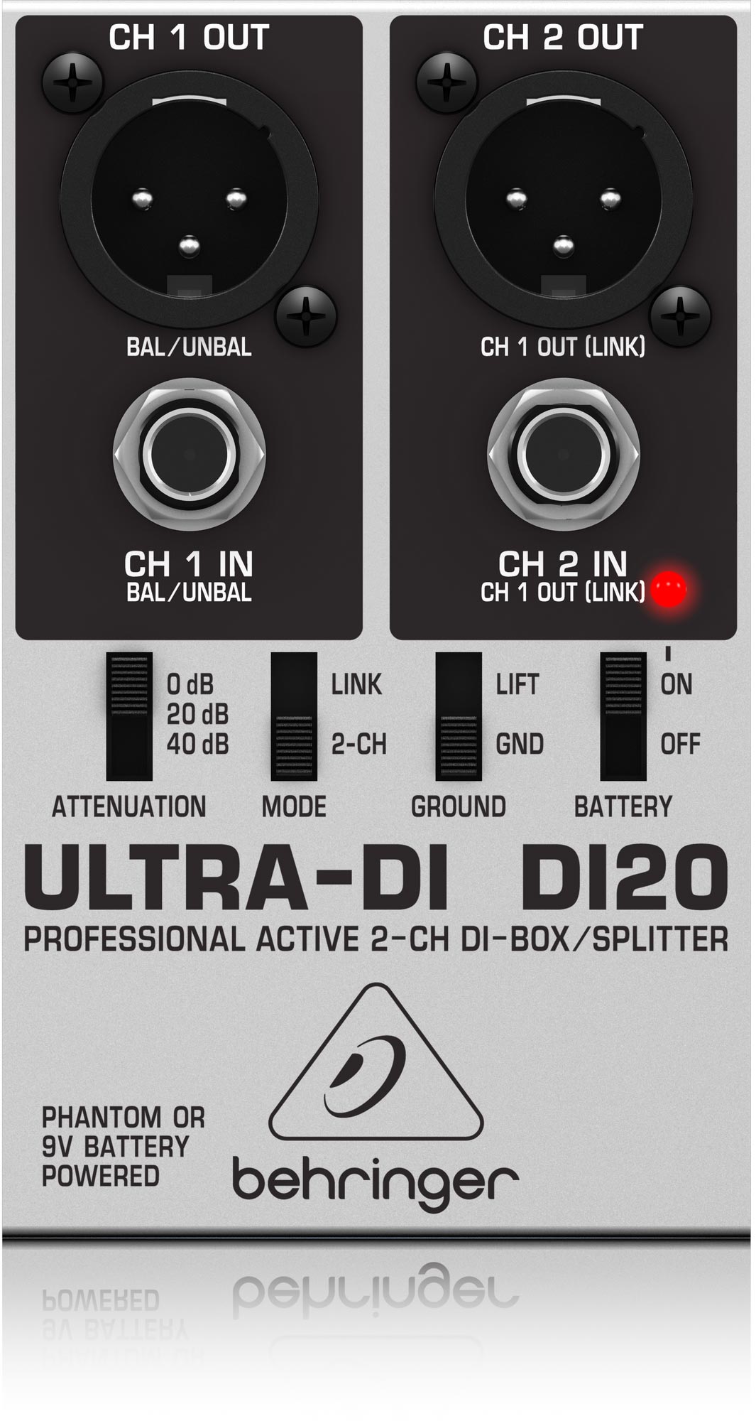 DI-Box/Splitter ULTRA-DI behringer DI20