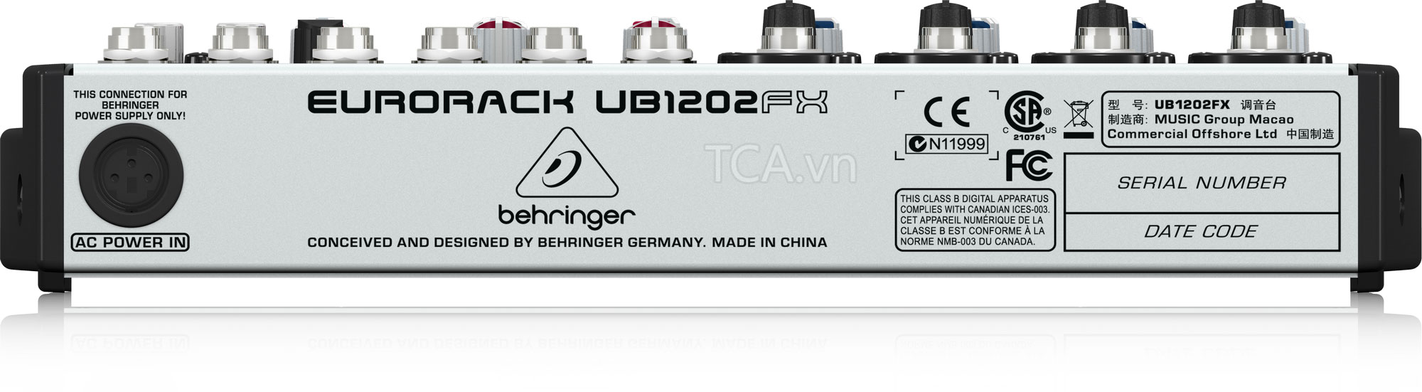 Mixer Behringer UB1202FX