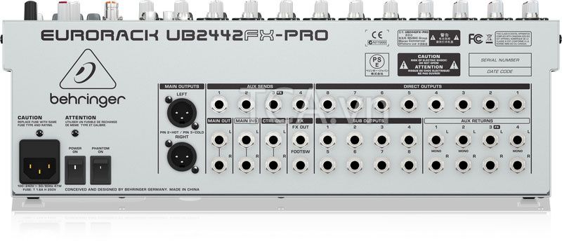 Mixer Behringer UB2442FX-PRO