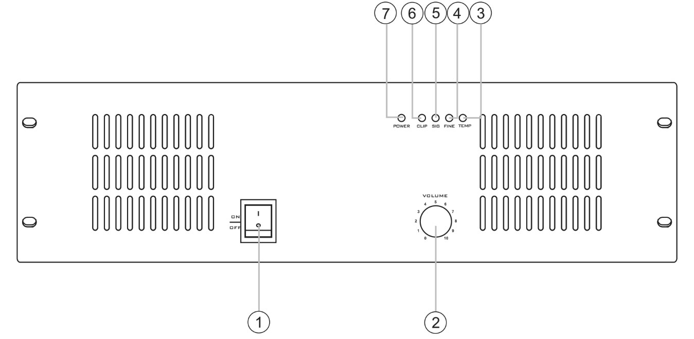 Tăng âm công suất 1000W AV PA1000