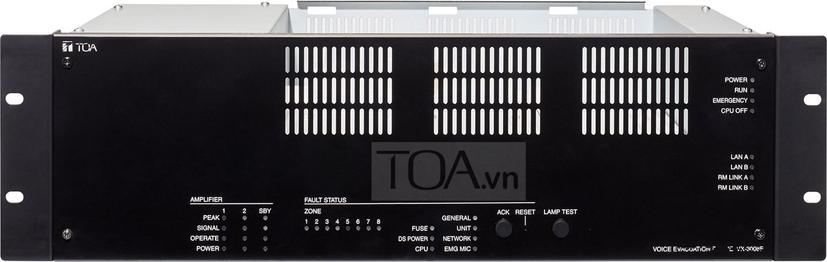 Khung giám sát 8 kênh TOA VX-3008F