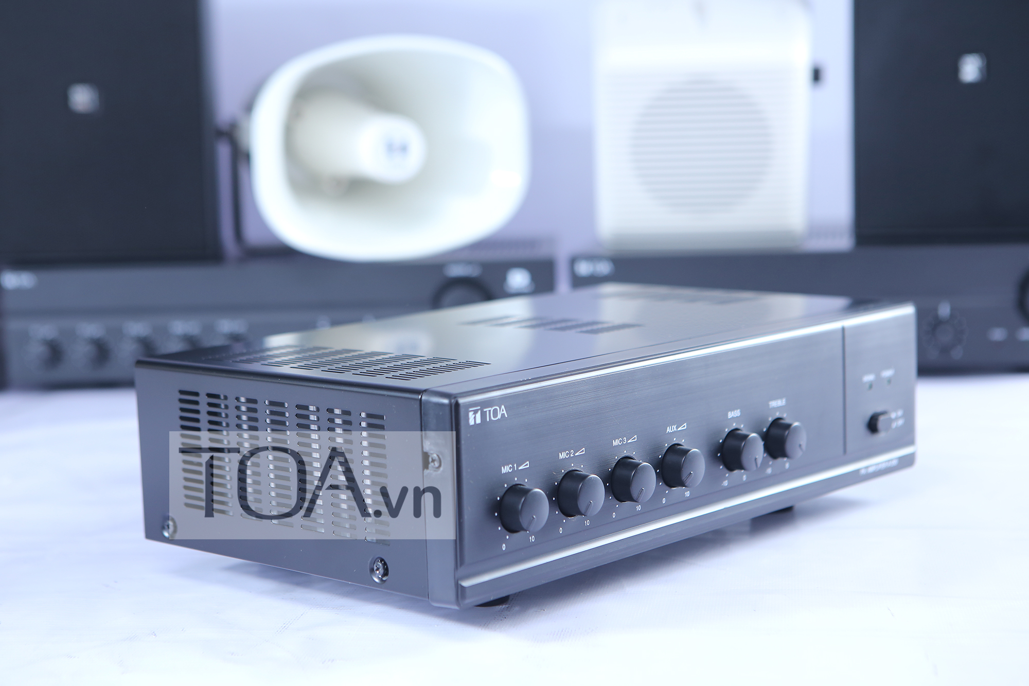 Tăng âm truyền thanh liền Mixer TOA A-230 HV