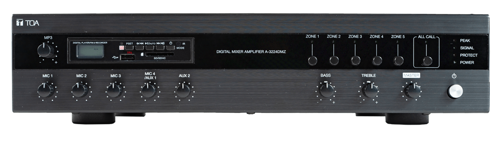 TOA A-3212DMZ-AS Tăng âm số liền Mixer với MP3 và Zones