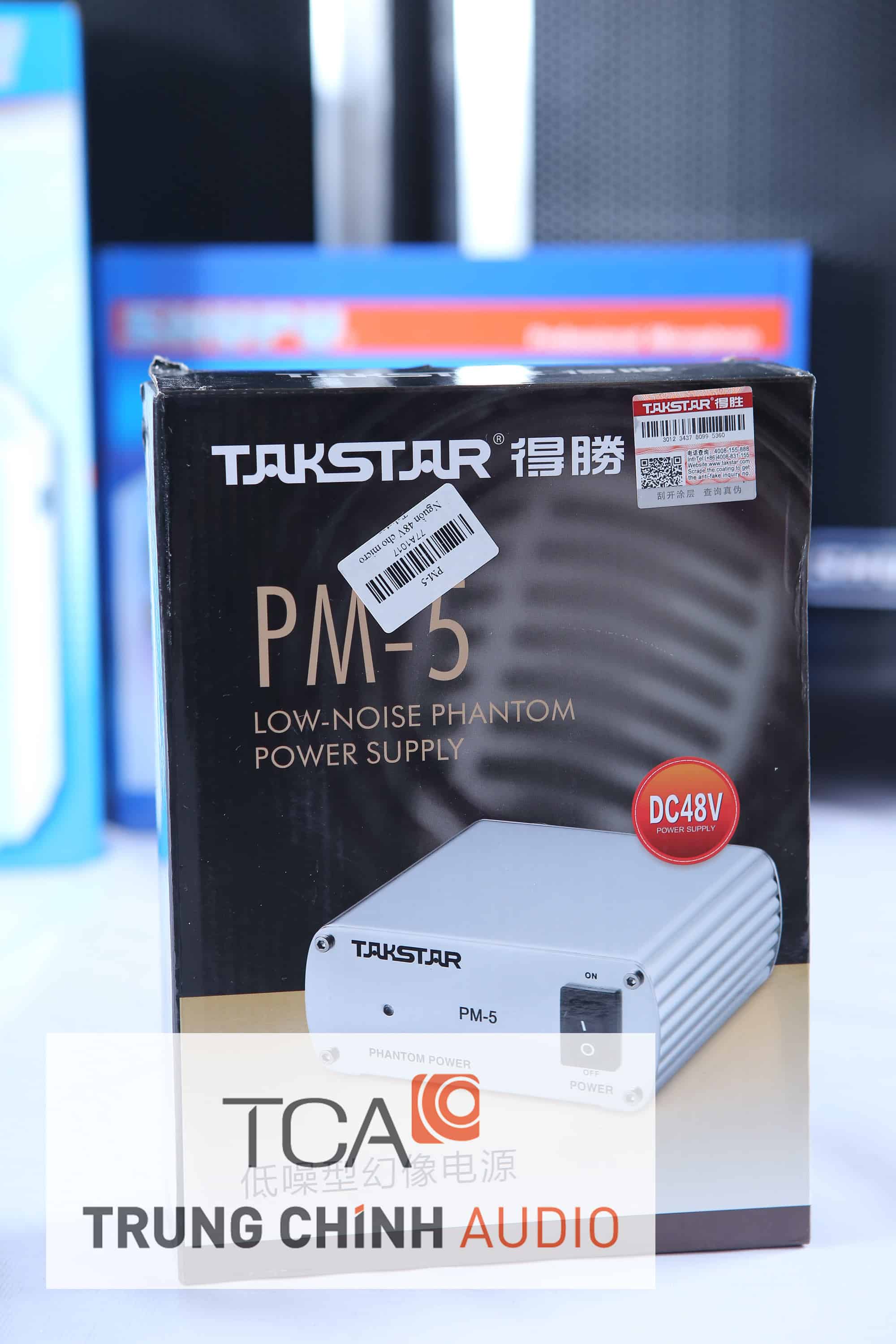 Nguồn 48V cho micro Takstar PM-5
