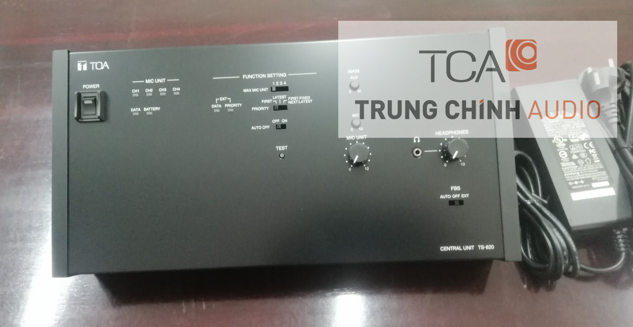 TOA TS-820 Bộ Điều Khiển Trung Tâm hệ thống hội thảo