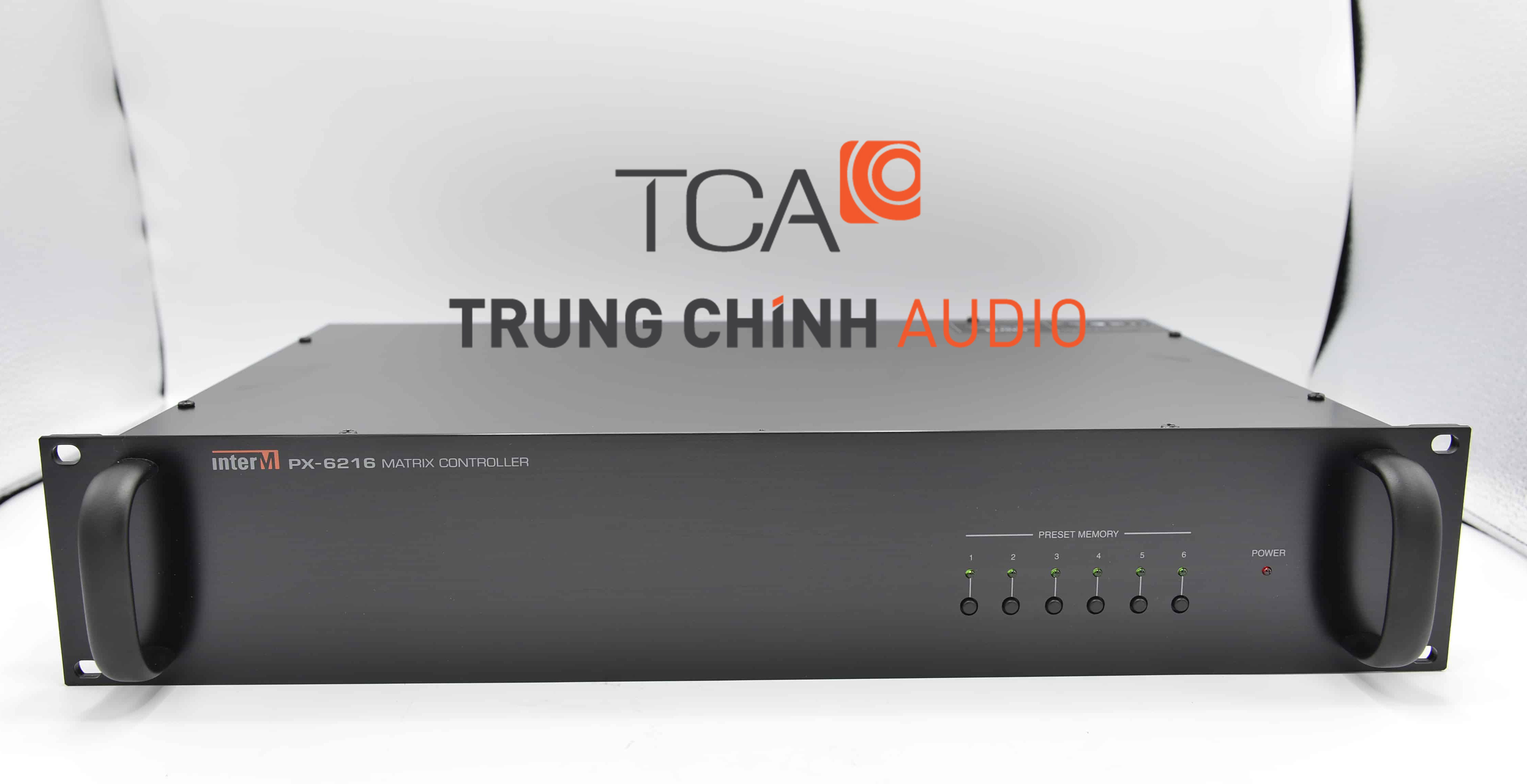 Bộ điều khiển trung tâm ma trận 16X8 vùng Inter-M PX-6216