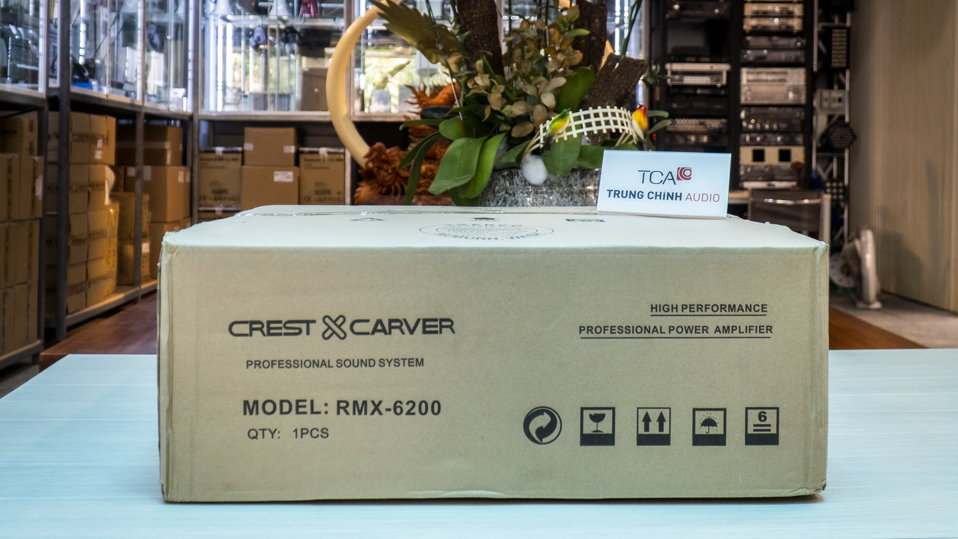 Amply Crest & Carver RMX-6200