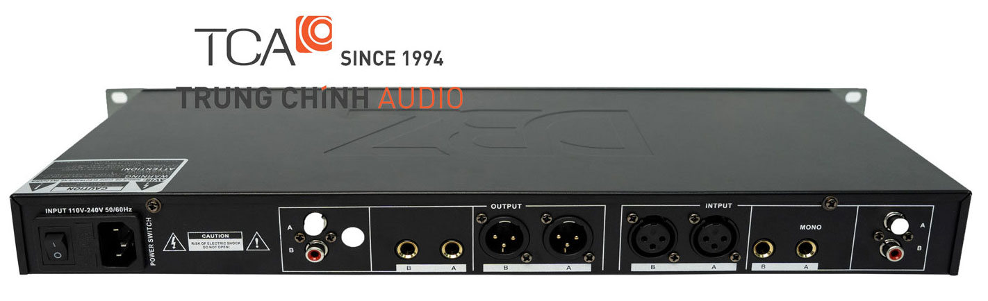 DBZ PFS100: Bộ xử lý tín hiệu âm thanh chống hú micro chuyên nghiệp