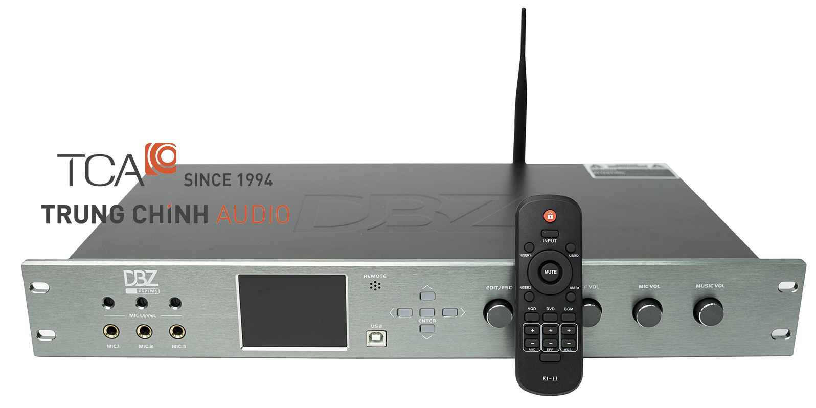 Vang số DBZ KSP/M5 : Bộ xử lý tín hiệu âm thanh số