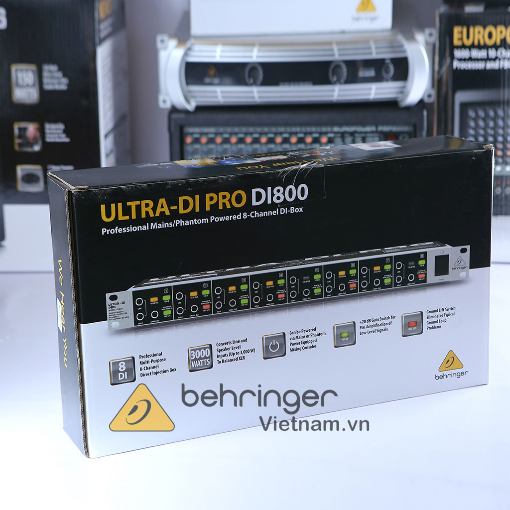 ULTRA DI PRO DI800 : DI-Box BEHRINGER