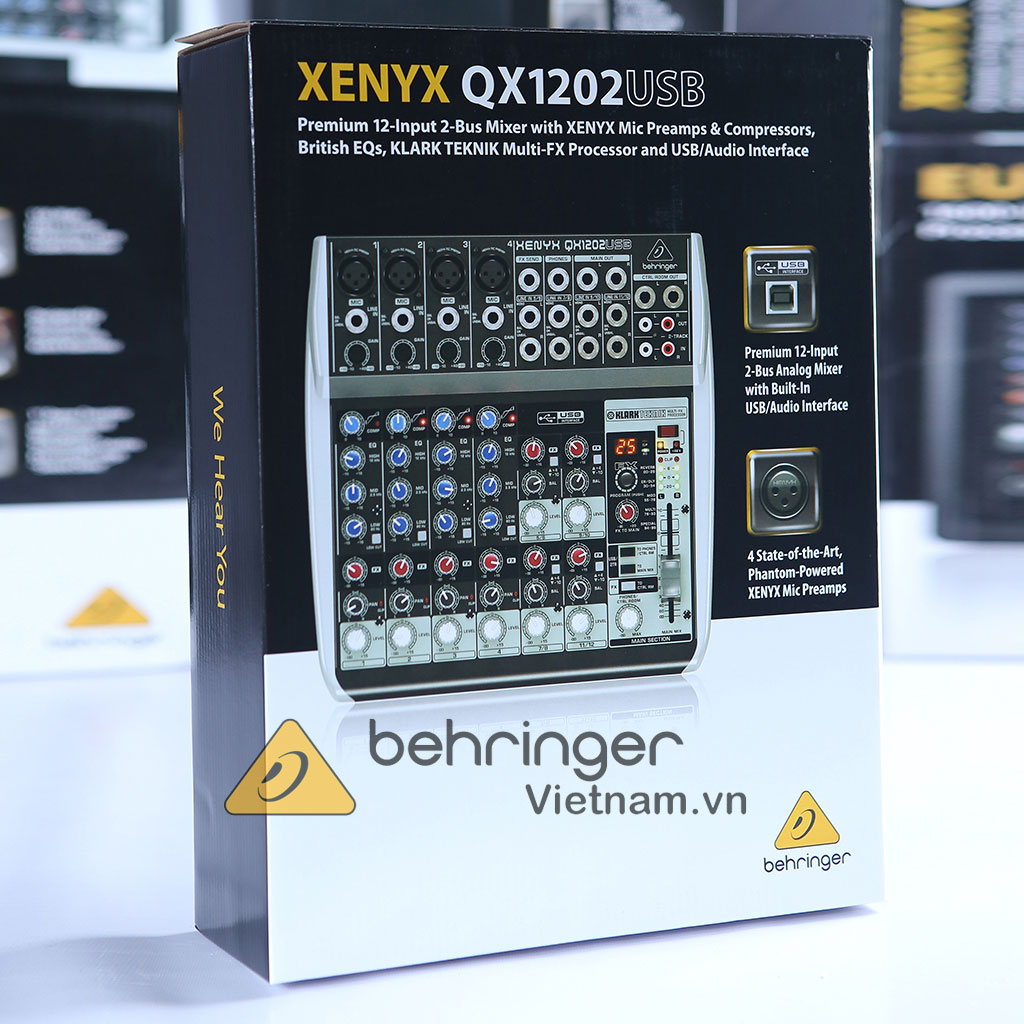 Mixer Behringer QX1202USB