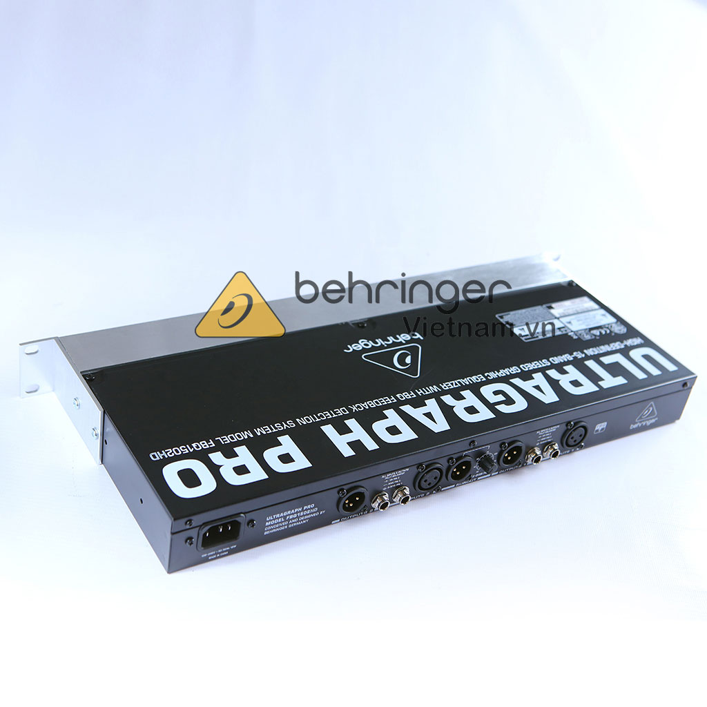 behringer FBQ1502 : Equalizer with FBQ Feedback Ultragraph Pro