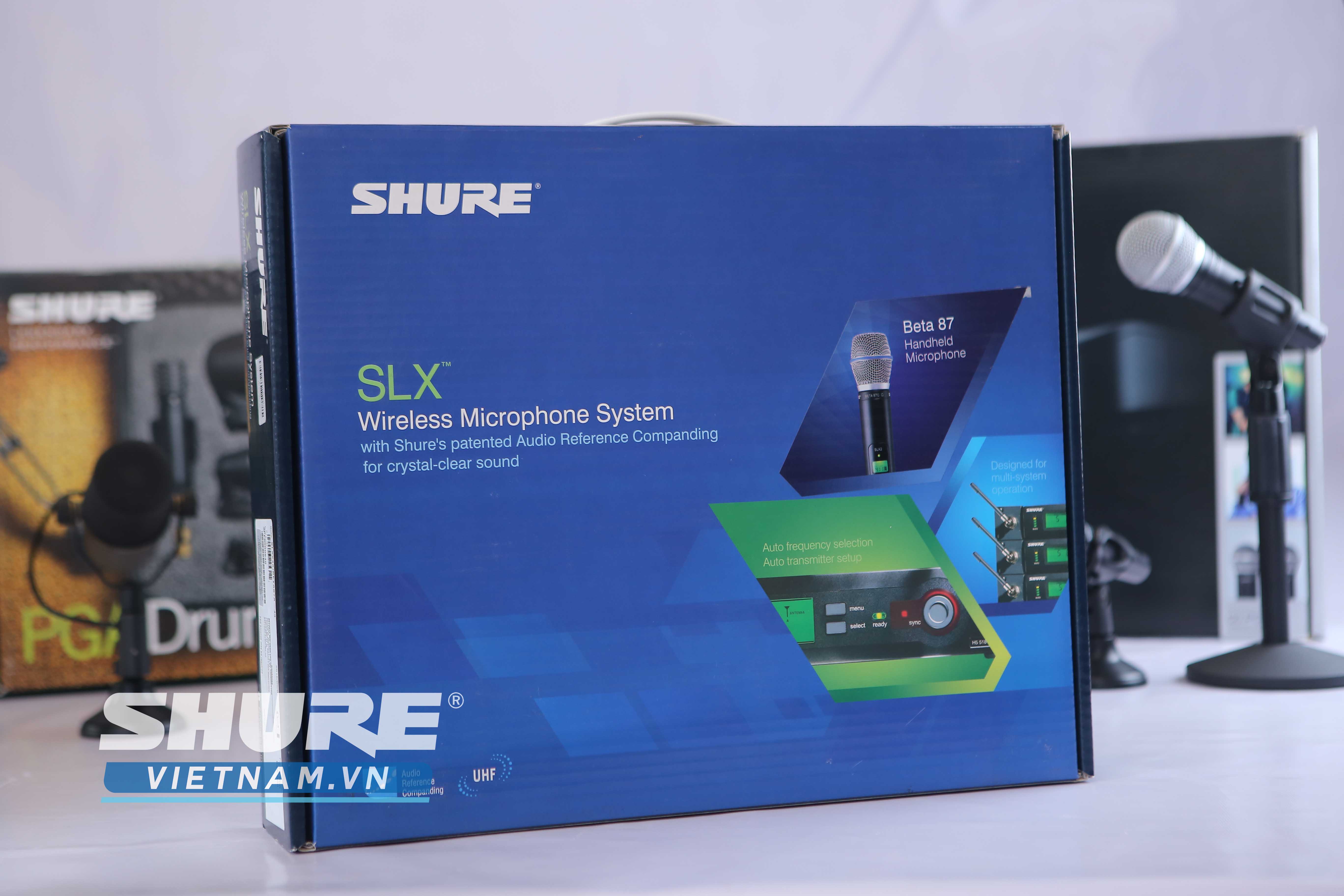Micro Shure SLX24/BETA87A UHF Handheld Wireless