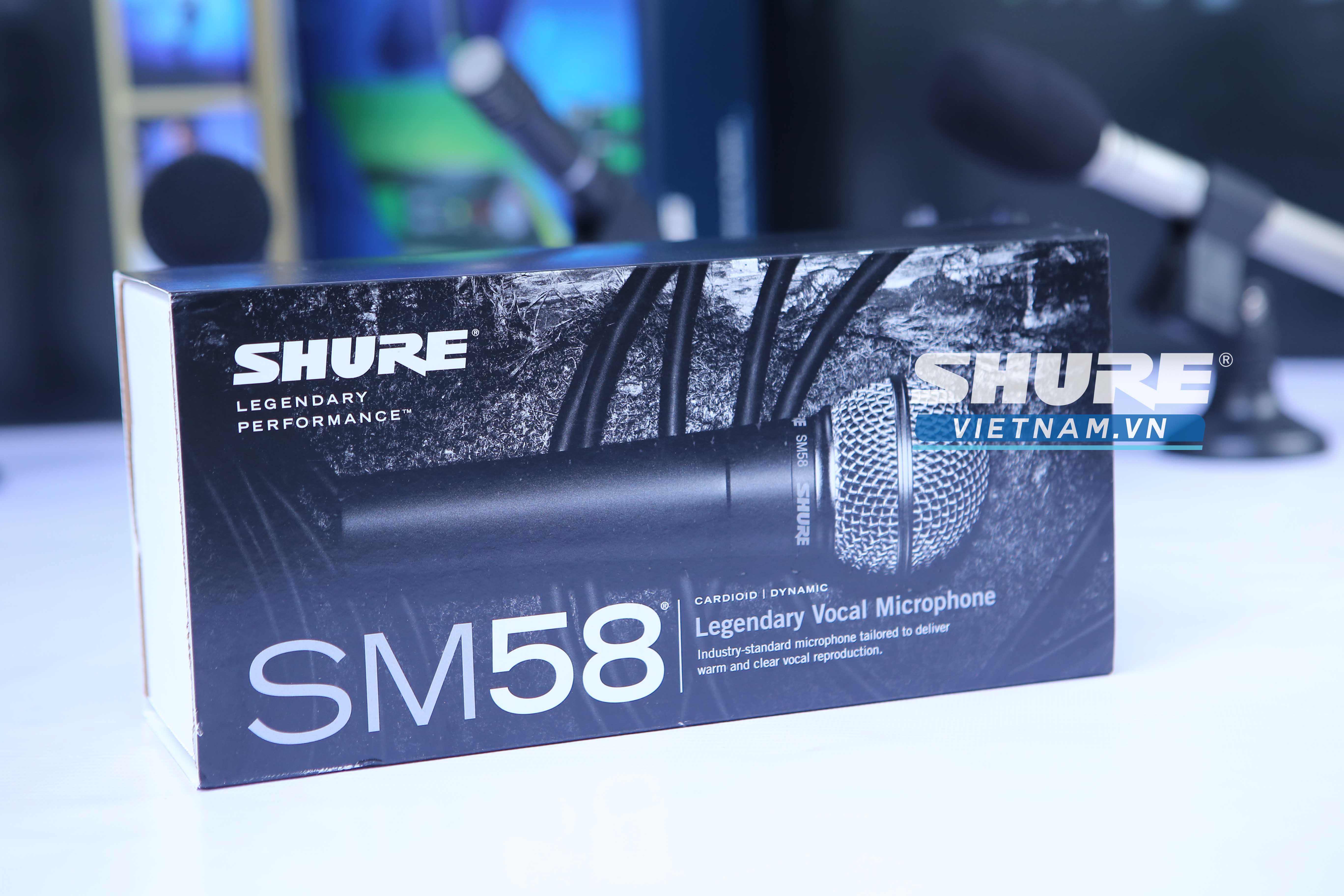 Micro có dây Shure SM58-LC