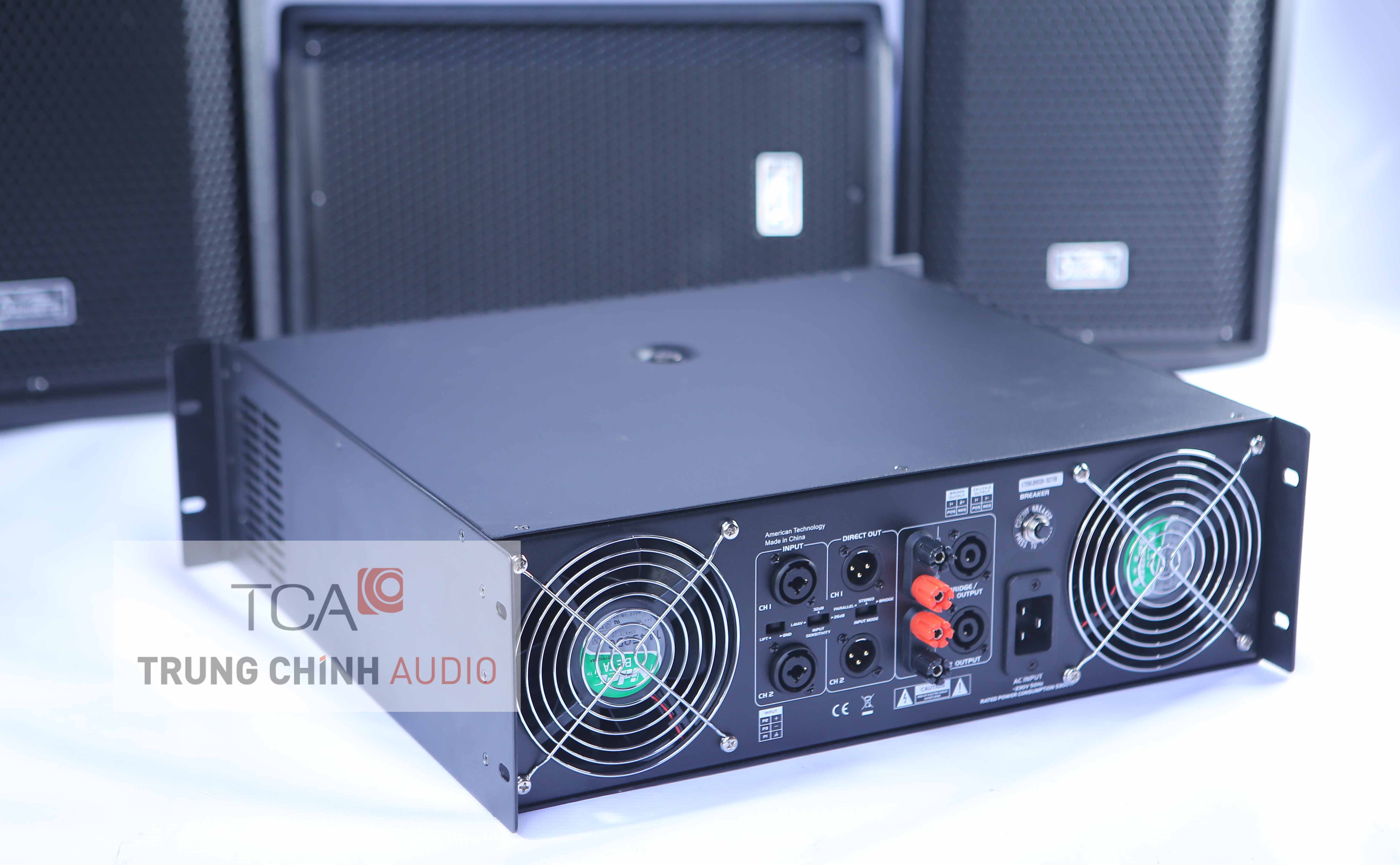 Cục đẩy công suất 1500Wx2 Soundking XT-3600