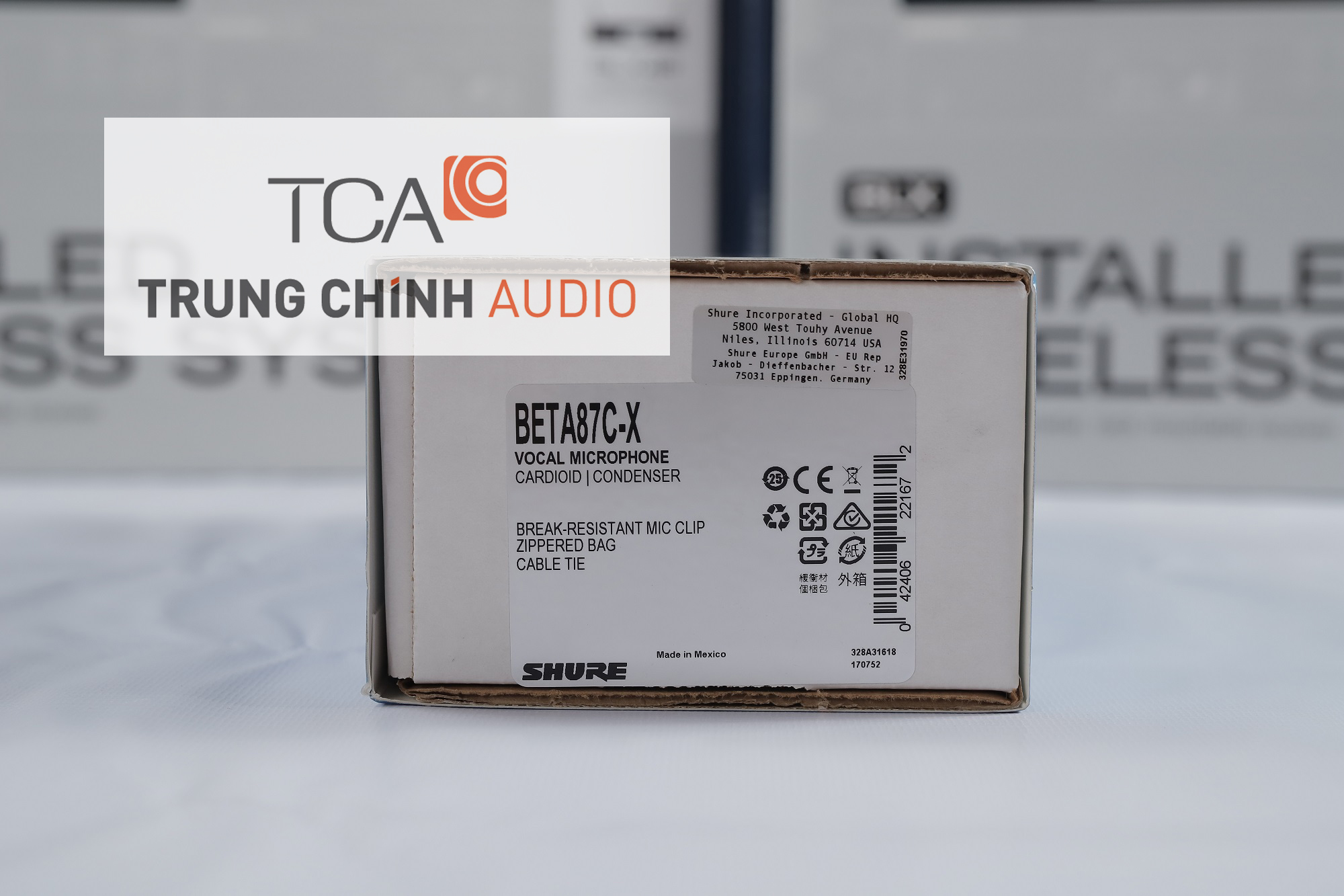 Shure BETA 87C-X : Micro dành cho ca hát