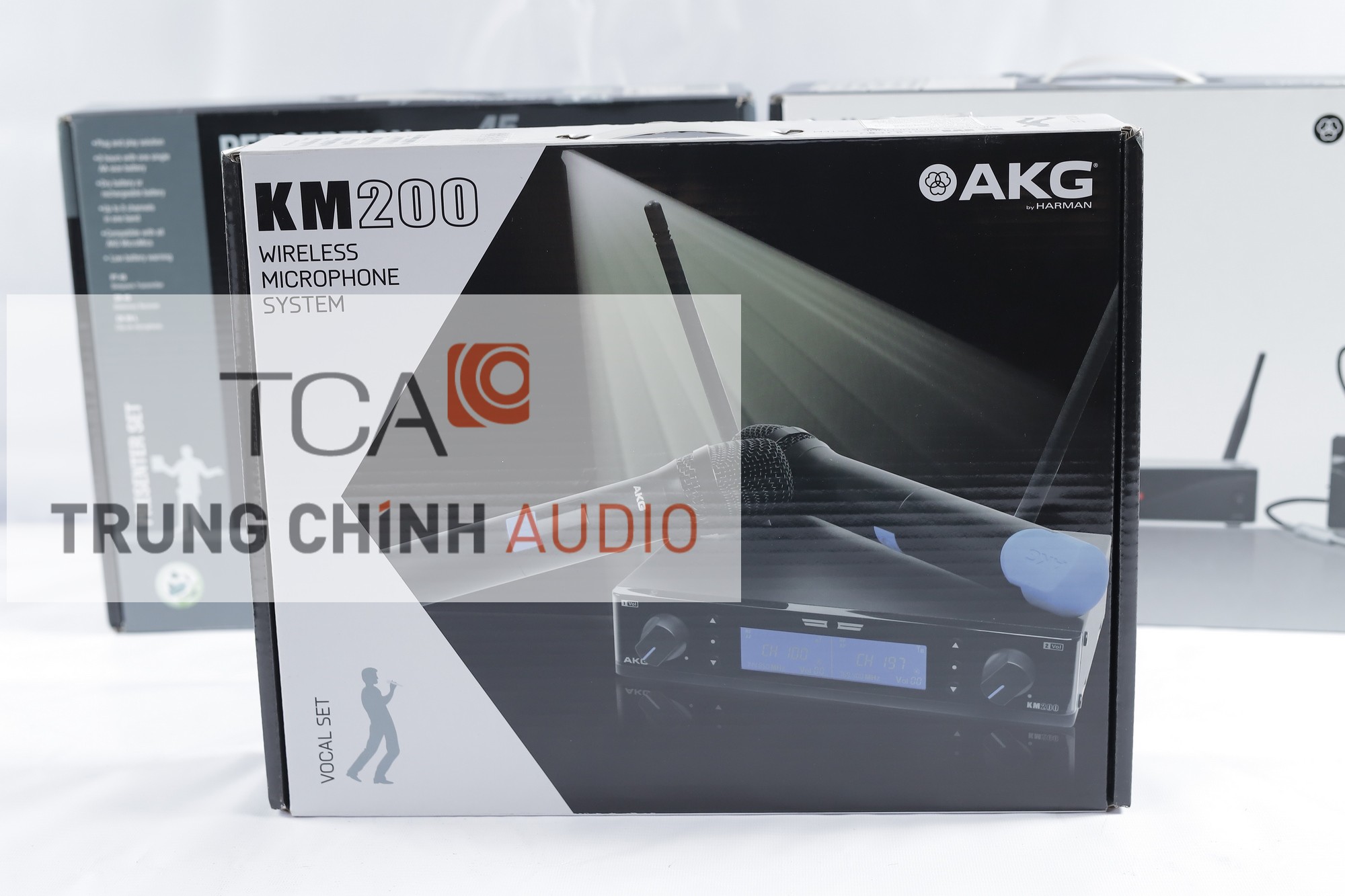 Bộ micro không dây 2 mic AKG KM200