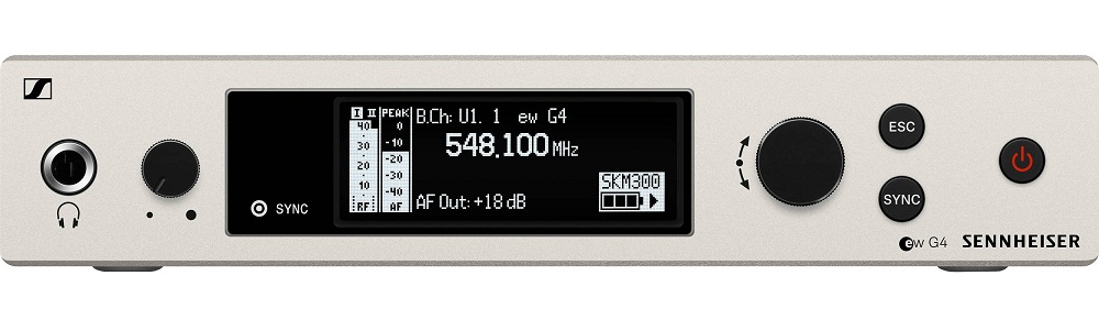 Bộ thu tần số UHF Sennheiser EM 300-500 G4-Bw