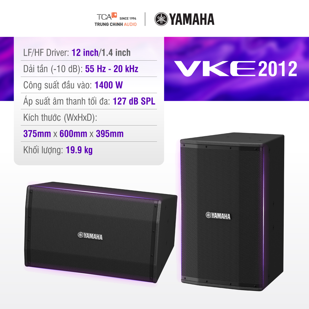 Loa karaoke yamaha VKE2012