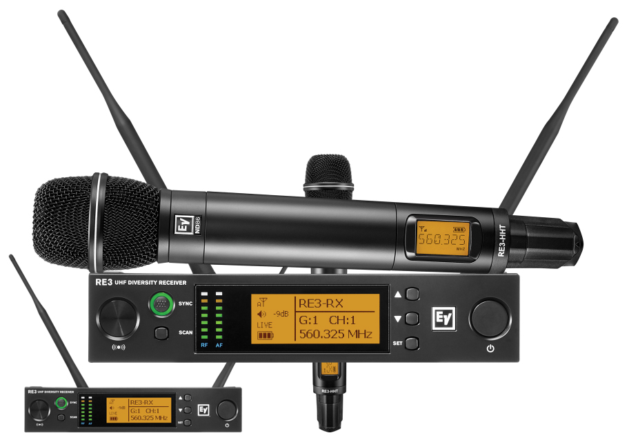 Micro không dây Electro-Voice : RE3-RE520
