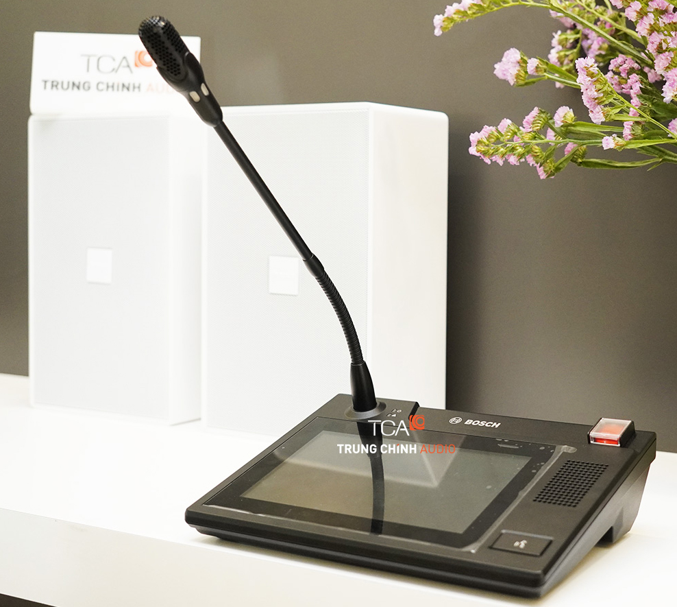 Bosch PRP-CST : Bàn gọi màn hình cảm ứng  và micro cổ ngỗng