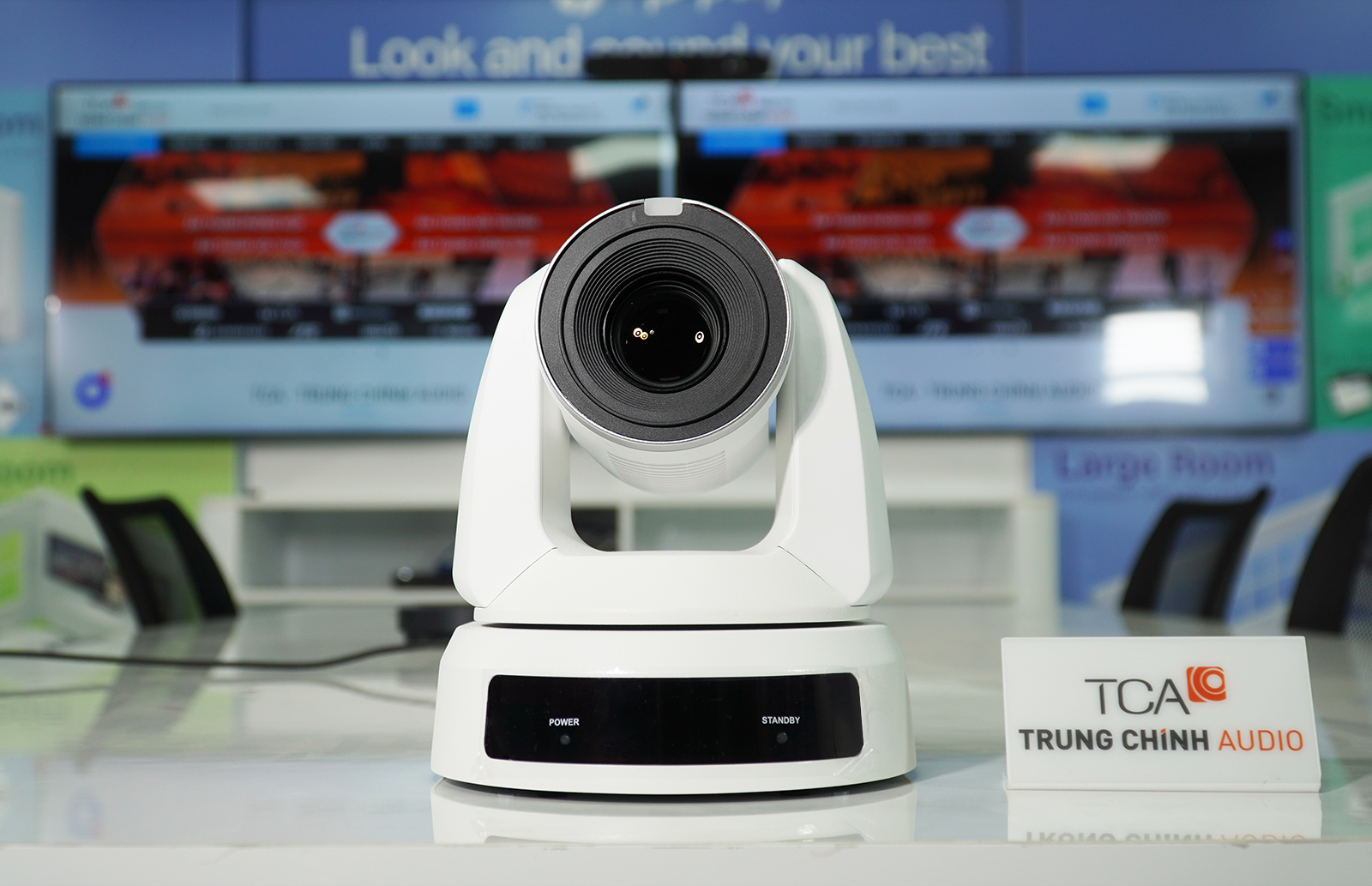 Lumens VC-A53 : camera họp trực tuyến Full HD, PTZ , IP 