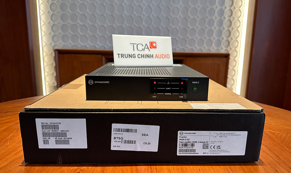 Cục Đẩy Công Suất Dynacord V600:2