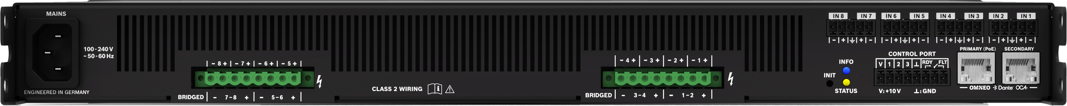 Cục Đẩy Công Suất 8 Kênh Dynacord IX30:8