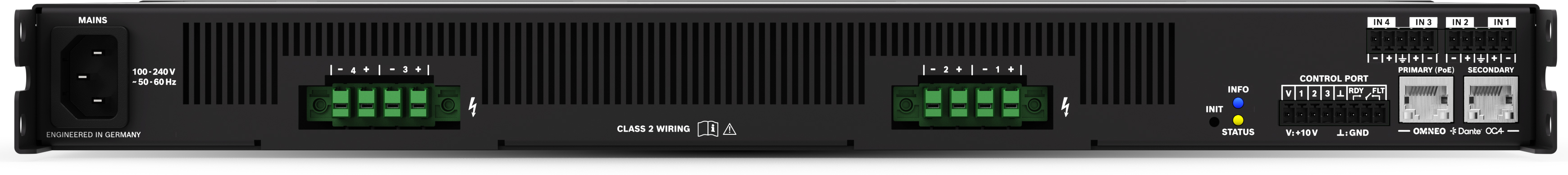 Cục đẩy công suất 4 kênh Dynacord IX60:4