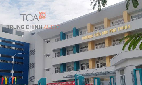 âm thanh thông báo TOA: trường tiểu học Phú Thuận, Q7,HCM