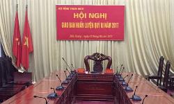 Hệ thống hội thảo, hội nghị BOSCH CCS 1000: Phòng họp Bộ Tổng Tham Mưu