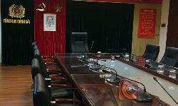 Hệ thống hội nghị BOSCH CCS 1000- hội thảo, phòng họp: tổng cục cảnh sát