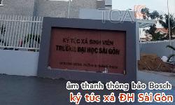 Hệ thống âm thanh thông báo Bosch cho ký túc xá trường học: ĐH Sài Gòn