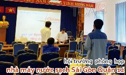 Dàn âm thanh hội trường phòng họp: nhà máy nước sạch Sài Gòn Quận 12
