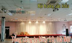 Bộ dàn âm thanh hội trường,ánh sáng sân khấu:Tổng công ty may 10,Hà Nội