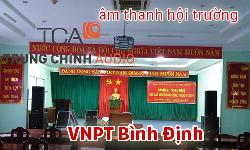 Bộ dàn âm thanh hội trường sân khấu, karaoke, phòng họp: VNPT Bình Định