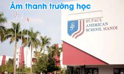 Hệ thống âm thanh thông báo TOA FV-200 cho trường học Quốc tế Mỹ St.Paul HÀ NỘI